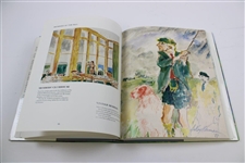 Leroy Neiman Signed 1992 'Big Time Golf' Book JSA ALOA