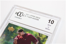 Tiger Woods 2001 Upper Deck #1 BCCG #0002308812 10 Mint or Better