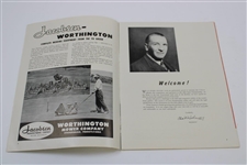 1948 US Open at Riviera CC Official Program with Pairing Sheet - Hogan 1st US Open Win 