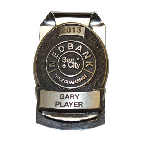 Gary Players 2013 Nedbank Sun City Golf Challenge Contestant Badge/Clip