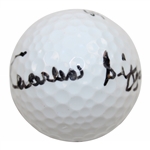 Charlie Sifford Signed Titleist Logo Golf Ball JSA ALOA