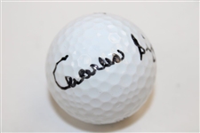 Charlie Sifford Signed Titleist Logo Golf Ball JSA ALOA