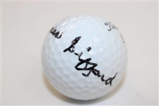 Charlie Sifford Signed Titleist Logo Golf Ball JSA ALOA