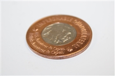 1930 Impregnable Quadrilateral Commemorative Coin with Buffalo Nickel