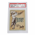 Bobby Jones 2014 Panini Golden Age Darby Chocolate Golf Card #1 Psa Ex-Mt 6 #25346742