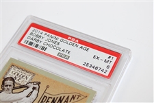 Bobby Jones 2014 Panini Golden Age Darby Chocolate Golf Card #1 Psa Ex-Mt 6 #25346742