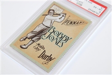 Bobby Jones 2014 Panini Golden Age Darby Chocolate Golf Card #1 Psa Ex-Mt 6 #25346742