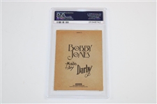 Bobby Jones 2014 Panini Golden Age Darby Chocolate Golf Card #1 Psa Ex-Mt 6 #25346742
