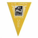 Walter Hagen U.S. Open Pennant Golf Card