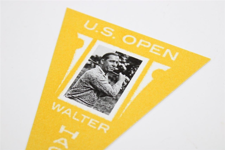 Walter Hagen U.S. Open Pennant Golf Card