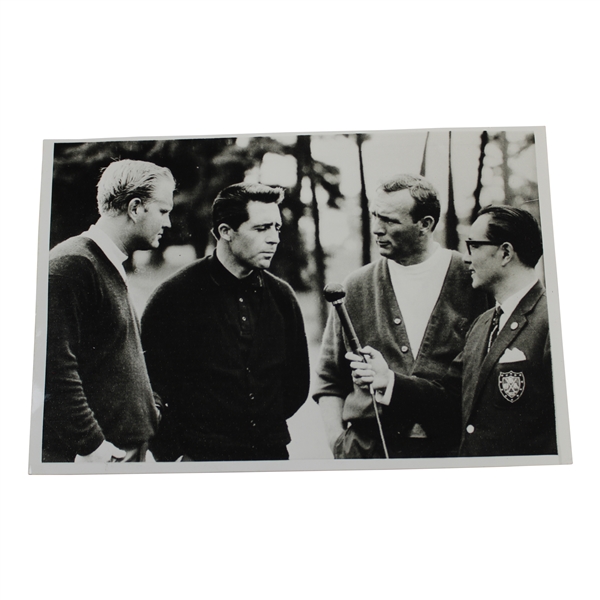 1967 Big Three Arnold Palmer, Jack Nicklaus & Gary Player UPI Press Photograph 
