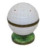 Classic The 19th Hole Mesh Golf Ball Themed Decanter & Glasses Holder