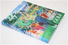 Big Time Golf' Signed by Author Leroy Neiman JSA ALOA
