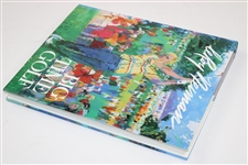 Big Time Golf' Signed by Author Leroy Neiman JSA ALOA