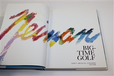 Big Time Golf' Signed by Author Leroy Neiman JSA ALOA