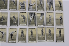 Full Set of Fifty (50) 1925 Imperial Tobacco 'How to Play Golf' Golf Cards