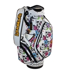John Daly Signed Personal John Daly LoudMouth Skulls Themed Golf Bag JSA ALOA