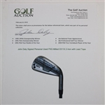 John Daly Signed Personal Used PXG Milled 0311X 2-Iron with Lead Tape JSA ALOA
