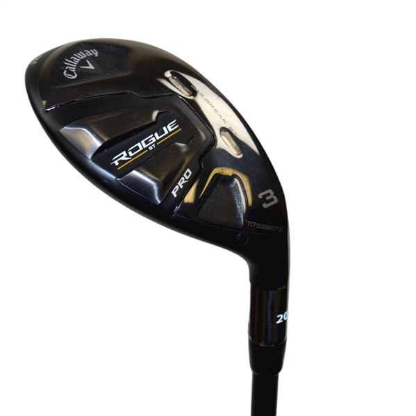 John Daly Signed Personal Used Callaway Rogue ST 20 Degree Pro 3-Wood With Cover JSA ALOA