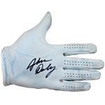 John Daly Signed Match-Used Titleist Left-Handed White Golf Glove JSA ALOA