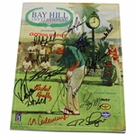 Phil Mickelson, Bernhard Langer, and 12 Others Signed 1997 Bay Hill Invitational Program - Phil Winner JSA ALOA