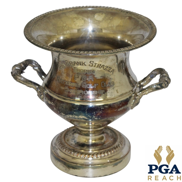 The Frank Strazza National Golf Club Champion Silver Loving Cup Trophy