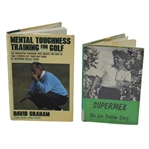 Lee Trevino & David Graham Signed Books - Mental Toughness.. & Supermex JSA ALOA
