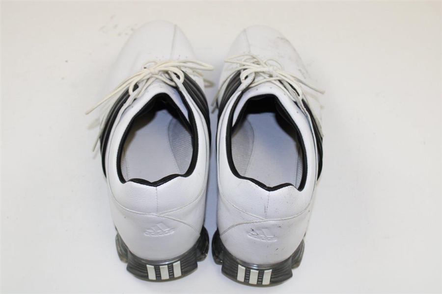 Greg Norman's Personal Worn Adidas Tour360 LTD 3D Fit Foam Golf Shoes