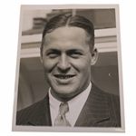 Bobby Jones Walker Cup Captain 1930 Underwood & Underwood Wire Photo