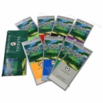 Full Complete Set of 2002 US Open at Bethpage Black Grounds Tickets with Original Envelope