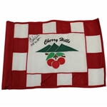 Andy North Signed Cherry Hills Embroidered Course Flag with 1978 US Open JSA ALOA