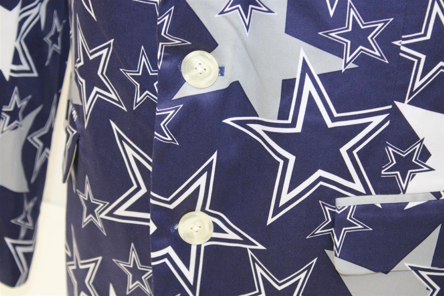 John Daly Signed Personal Hand-tailored LoudMouth Dallas Cowboys Stars Themed Sport Coat JSA ALOA