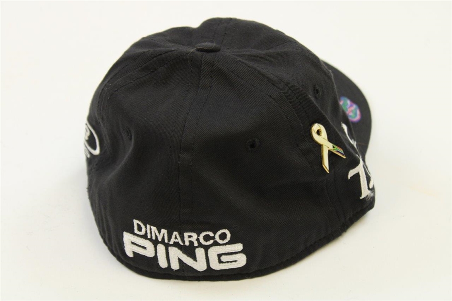 Chris DiMarco's Match Used PING Issued Gators i3 Irons TistTee DiMarco Fitted Black Hat
