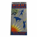 Circa 1931 Miami Florida - Outdoor Sports Capital of America Winter Season Travel Brochure