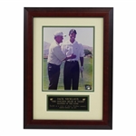 "The Golden Bear & Tiger Masters of The Game Ltd Ed #202/2071 Photo - Framed "