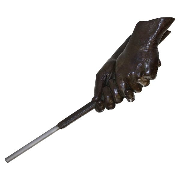 Bronze Mold of Gary Players Hands By Artist Tico Torres