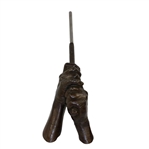 Bronze Mold of Gary Player's Hands By Artist Tico Torres