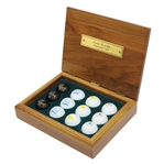 Gary Players The Big Three Invitational 1997 Wood Box With Golf Balls