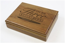 Gary Player's The Big Three Invitational 1997 Wood Box With Golf Balls