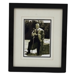 Framed Photo of Gary Player In Robe For Induction