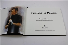 Exclusive Gary Player Ltd Ed Gold Series 'The Art of Player' Book 466/1500