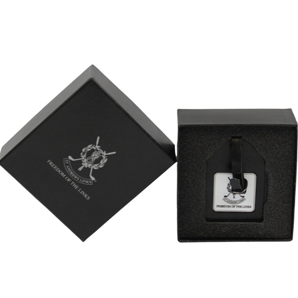 Gary Players St. Andrews Freedom of The Links Personal Bag Tag In Box