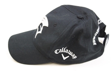 Gary Player's Personal Black With White Black Night' Logo' Callaway Hat