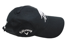 Gary Player's Personal Black With White Black Night' Logo' Callaway Hat