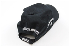 Gary Player's Personal Black With White Black Night' Logo' Callaway Hat