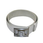 Gary Players Personal Worn White JL J. Lindberg Stockholm Belt