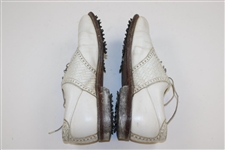 Gary Player's Personal White Footjoy Golf Shoes