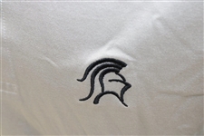 Gary Player's Personal Gray Black Knight Logo Long Sleeve Golf Shirt