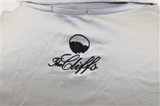 Gary Player's Personal Gray Black Knight Logo Long Sleeve Golf Shirt