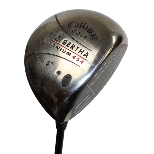 Gary Players Personal Used Callaway Big Bertha Titanium454 9 Degree Driver